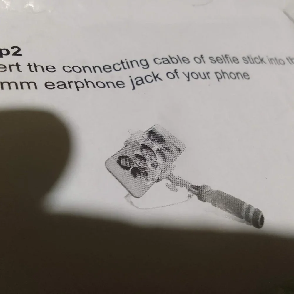 Protis wireless mini cable selfie sticks for remote photo-taking, brand new